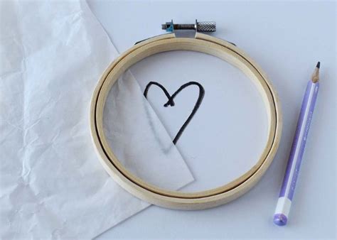 How To Transfer Embroidery Pattern With Tissue Paper