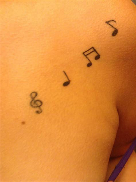 Musical notes tattoo | Note tattoo, Tattoos, Jesus fish tattoo