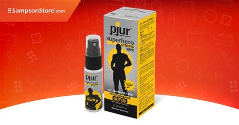 pjur superhero STRONG PERFORMANCE spray 20ml - Sampson Store