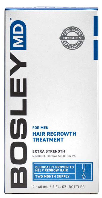 Bosley MD Men Hair Regrowth Treatment (Extra Strength) SleekShop.com
