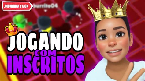 Jhoninha Gastando Umas Gemas Stumble Guys Ao Vivo Jhoninha