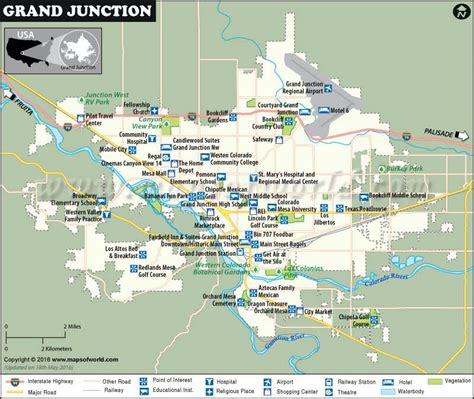 Map Of Grand Junction Colorado – Get Map Update