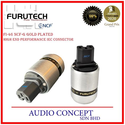 Furutech FI 46M NCF G FI 46 NCF G High End Performance IEC Connector