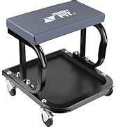 Amazon Freekyfit Rolling Shop Stool For Garage With Casters Do