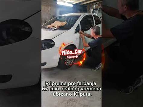 Fiat Grande Punto Za Tita Pre Farbanja Krila U Pricavanje Branika