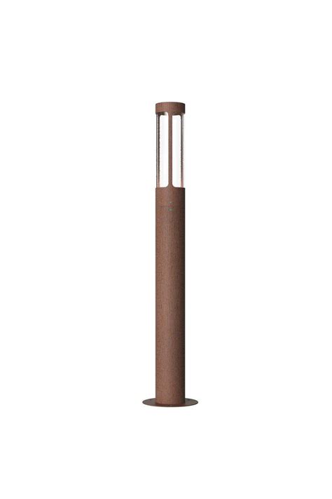 Lighting Helix Outdoor Bollard Corten Gu Ip Nordlux