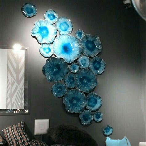 Resina Epoxi Arte Plate Wall Art Blown Glass Wall Art Hanging Wall Art