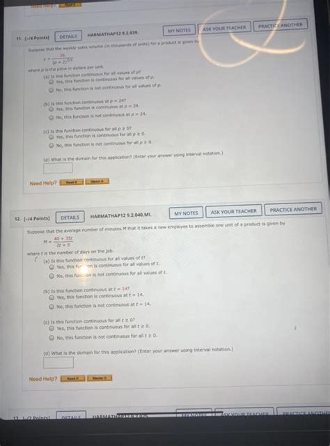 Solved 9 4 Points DETAILS HARMATHAP 12 9 2 007 EP MY Chegg