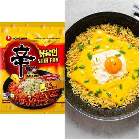 Nongshim Shin Ramyun Stir Fry Cheese Snack Affair