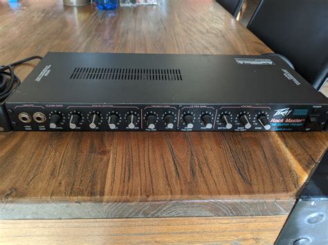 Peavey Rock Master Tube Guitar Preamp Telegraph