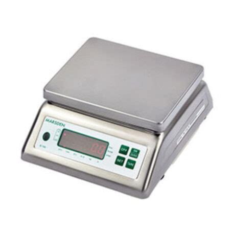 Marsden B Ip Waterproof Stainless Steel Table Top Bench Scale