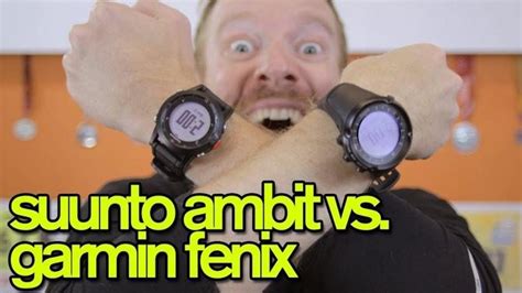 Suunto Ambit Vs Garmin Fenix Comparison Gingerrunner Review