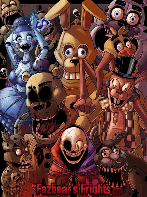 Fazbears Frights Collection Fan Cover R Fivenightsatfreddys