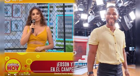 Edson D Vila Acusa A Janet Barboza De Tener Miedo Que Ricardo Rond N La