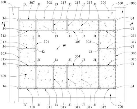 一种装配式钢 混凝土框架剪力墙建筑体系的制作方法与工艺