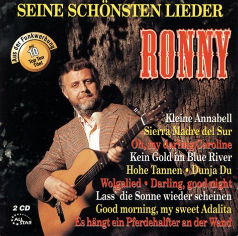 Seine Schoensten Lieder Ronny Amazon In Music