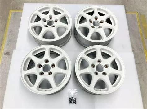 Jdm Rare Civic Ek Type R Genuine Wheels Wheels Set Inch J Pc