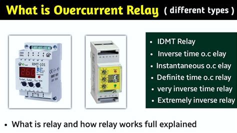 What Is Over Current Relay Working Principle And Use