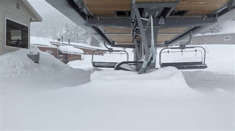 Operations Update Resort Closed Tuesday After Feet Of Snow In