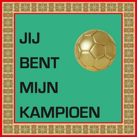 Cadeau Kaartjes Stuks Jij Bent Mijn Kampioen Mini Art