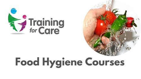 Introduction To Food Hygiene Level 1 With Infection Control Training For Care Edinburgh