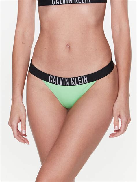 Calvin Klein Swimwear Bikini Pezzo Sotto Kw Kw Verde Modivo It