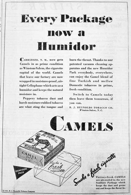 Cigarette Advertising In The 1930s Early Years The Uncommonwealth