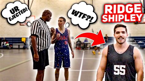 Ridge Shipley Pulled Up Mens Basketball League Funny Moments Part 5