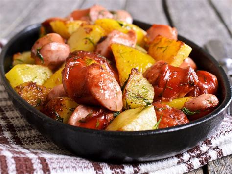 Sausage And Potato Skillet Recipe And Nutrition Eat This Much