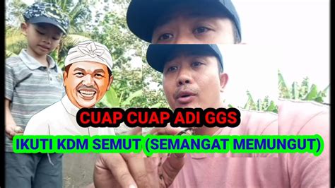 HEBAT KANG DEDI MULYADI AJARKAN UNTUK AMBIL SAMPAH SUPAYA BERSIH YouTube