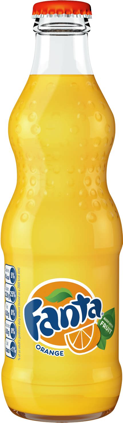 Download Hd Fanta Orange Glass Bottle 24 X 330ml Fanta Glass Bottle