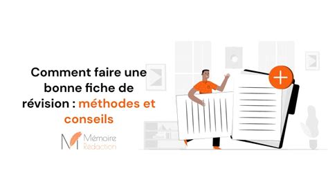 Сomment faire une fiche de révision astuces et exemple