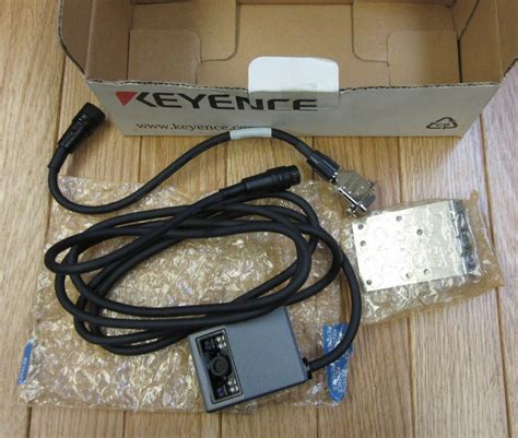 Keyence Sr 500 2d Barcode Scanner Sensor Head Reader Autovation Surplus