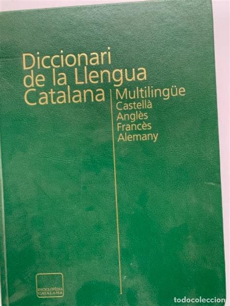 diccionari de la llengua catalana multilingüe Comprar Diccionarios