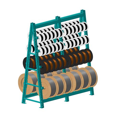 Wire Spool Racks In Stock Industrial Cable Reel Racking