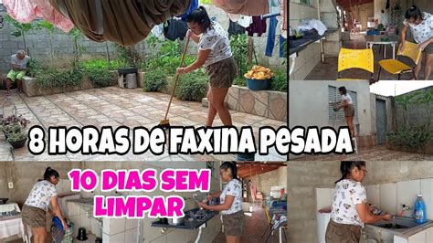 10 DIAS SEM LIMPAR DIA DE FAXINA FAXINA PESADA 8 HORAS DE FAXINA