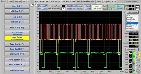 2005 Accord 24 Cam Crank Waveform Diagnostic Network