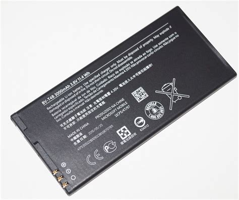 Original Microsoft Lumia 640 XL Akku Battery Li Ion 3000 MAh BV T4B EBay