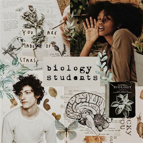 Biology Students Aesthetic Study Motivation Inspiration Biology