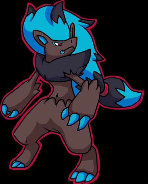 Shiny Zoruazoroark By Fater0id On Deviantart