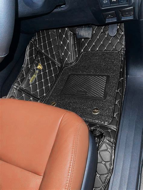 Coozo 7d Car Mats For Toyota Urban Cruiser Hyryder Black Coozoin