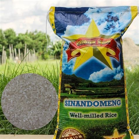 Golden Star Rice 25KG Bigas Sinandomeng 25 Kilo Local Rice Shopee