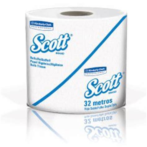 Papel Higienico Scott® Hoja Doble Blanco X25 Mt Manos Libres