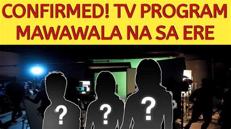 CONFIRMED TV PROGRAM MAGPAPAALAM NA SA ERE YouTube