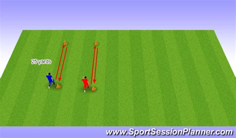 Footballsoccer Fitness Test Physical Agility Moderate