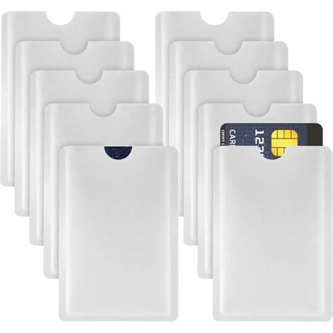 Lot De Tuis De Protection Pour Cartes Bancaires Porte Cartes De