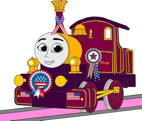 Download Thomas The Tank Engine Images Lady With 4th Of July Lady The Magical Engine Cgi