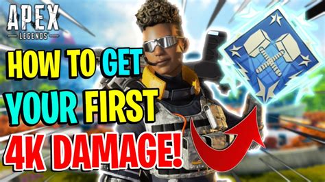 Tips To Get Your FIRST 4k DAMAGE BADGE EASILY Apex Legends YouTube