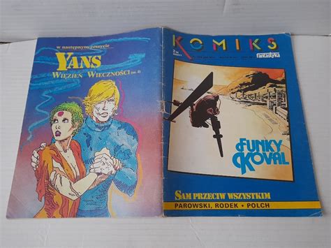 Komiks Fantastyka Funky Koval Sam Przeciw Wszystki Miastko Kup