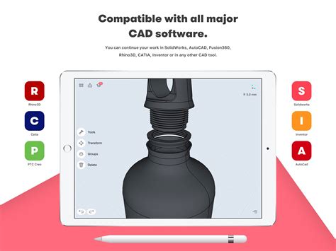 Shapr D For Ipad Pro Adds Sketch Constraints Dimensioning And More